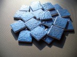 Mozaika ciemno niebieska błyszcząca 2,5x2,5 cm, ceramiczna Caraibes AG 6 luzem