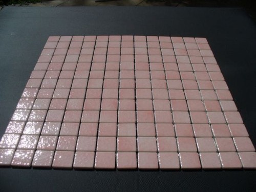 mozaika różowa 2,5 x 2,5  Camelia AG 71