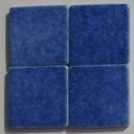 Mozaika niebieska błyszcząca  2,5x2,5 cm, ceramiczna Egee AG 5 luzem