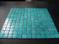 mozaika turkusowa 2,5 x 2,5 błyszcząca bahamas  AG 75 Emaux de Briare