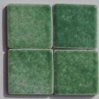 mozaika zielona błyszcząca 2,5 x 2,5 cm Clairiere   AG 21 Briare