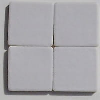 Mozaika biała matowa 2,5x2,5 cm, ceramiczna Cristaux AG 61