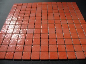 Mozaika koralowa błyszcząca 2,5x2,5 cm, ceramiczna Zinnia AG 70