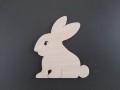 wycinanka ze sklejki zajączek 10 x 8,6 cm