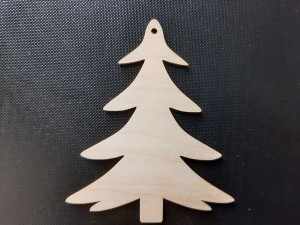 Wycinanka ze sklejki Choinka 