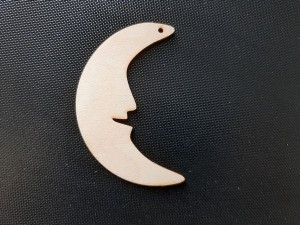Wycinanka ze sklejki Księżyc 