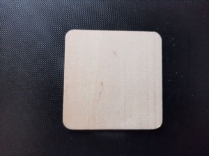 Wycinanka ze sklejki  Podkładka pod kubek 