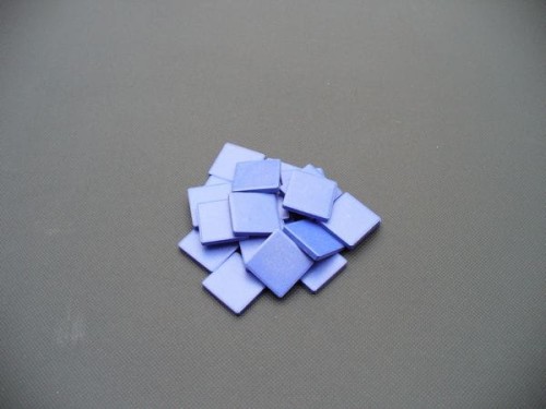 mozaika kobaltowa matowa 2,5 x2,5 cm barwiona w masie Cobalt Al34