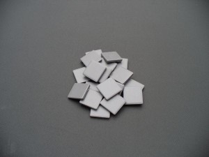 Mozaika antracytowa matowa 2,5x2,5 cm, ceramiczna barwiona w masie Lave AL 36 luzem