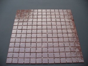 Mozaika czekoladowa błyszcząca 2,5x2,5 cm, ceramiczna Cacao AG 38