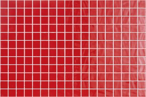Mozaika szklana czerwona 2,5x2,5 cm błyszcząca Lisa 25503 Onix