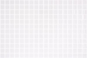 Mozaika szklana biała popielata 2,5x2,5 cm błyszcząca Lisa 25103 Onix