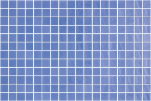 Mozaika szklana jasno niebieska, błękitna 2,5x2,5 cm błyszcząca Lisa 25202 Onix