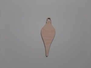 Wycinanka ze sklejki  Bombka sopelek