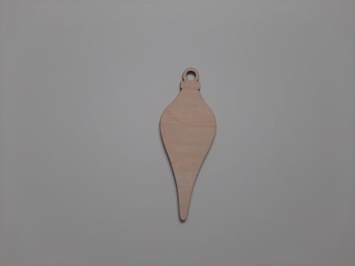 Wycinanka ze sklejki Bombka sopelek